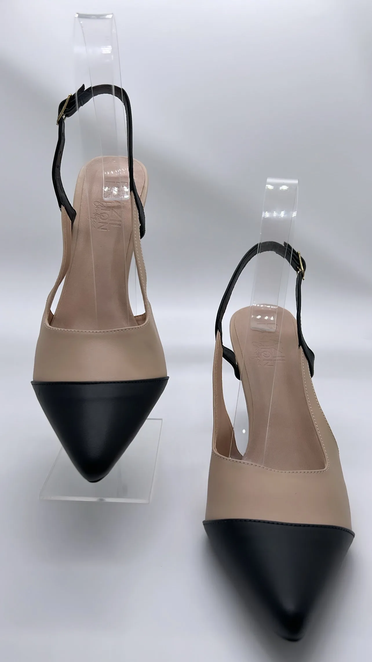 Bfb Shoes - Black and Nude Chanel Scarpim