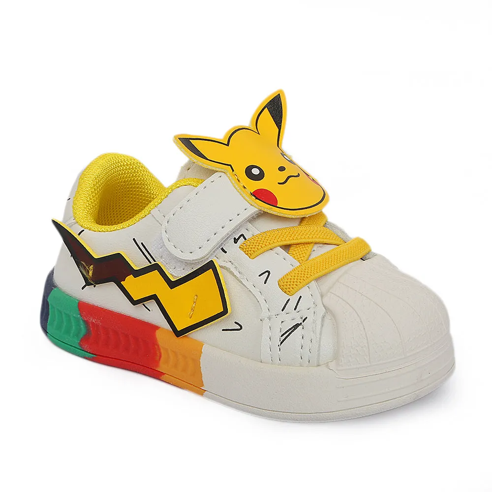 Boys Casual Shoes K307 (ANQ1) 21-25 - Yellow