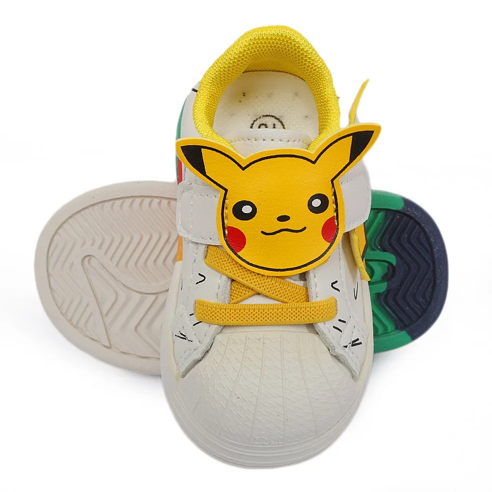 Boys Casual Shoes K307 (ANQ1) 21-25 - Yellow