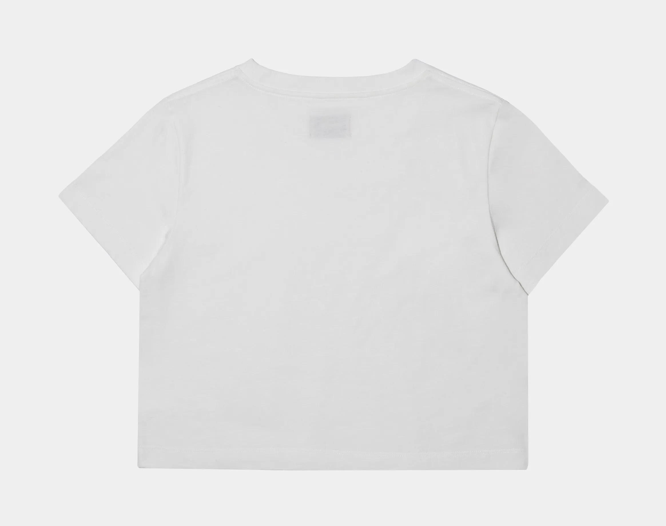 Carine Crop Womens T-Shirt (White)