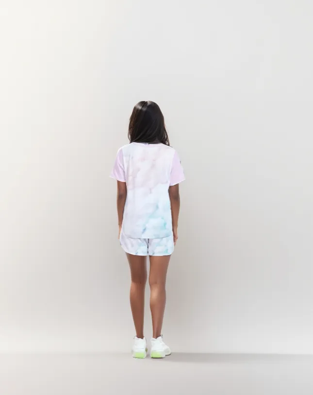 Cotton Candy Stylie Girls' T-Shirt And Shorts Outfit Set
