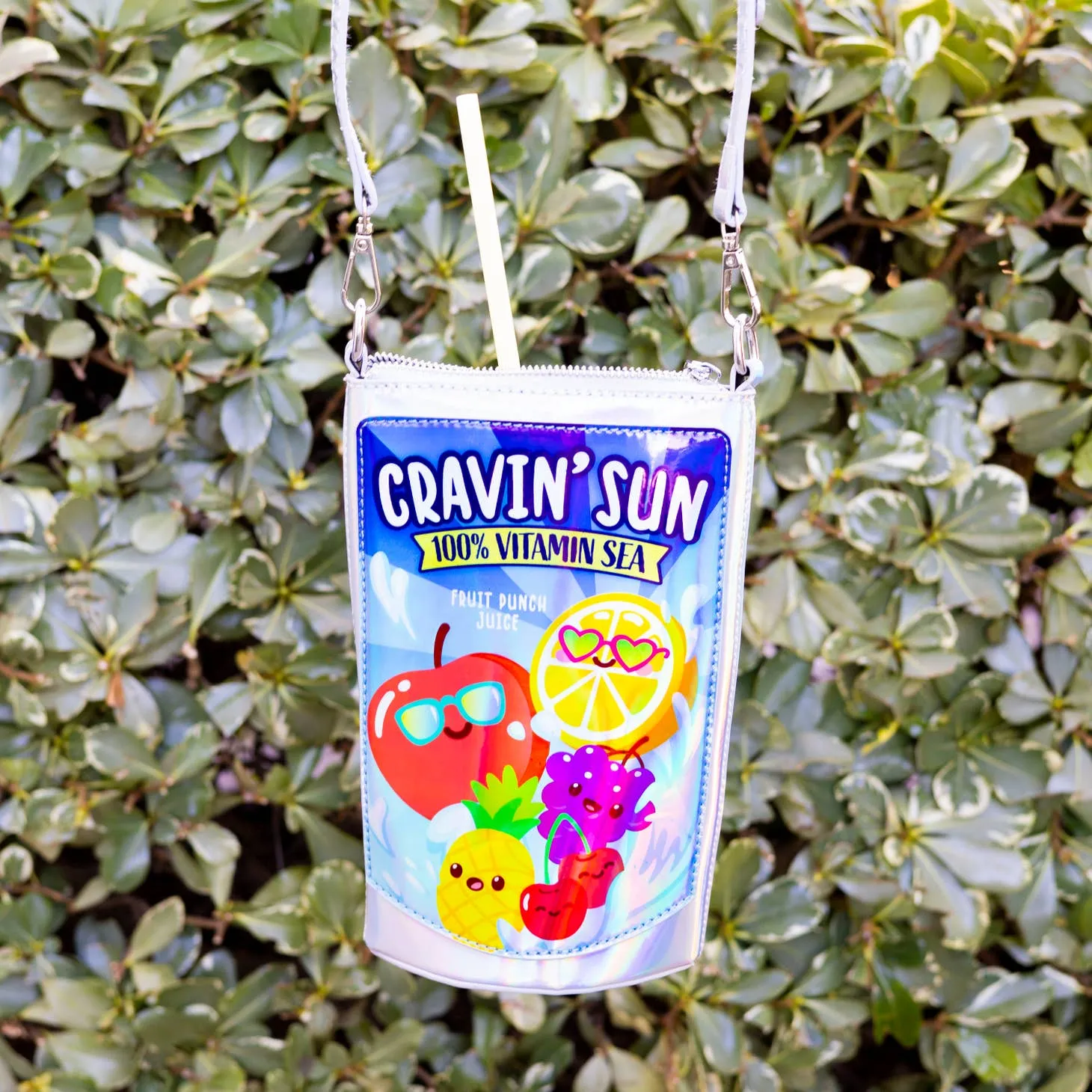 Cravin' Sun Fruit Juice Pouch Handbag by Bewaltz