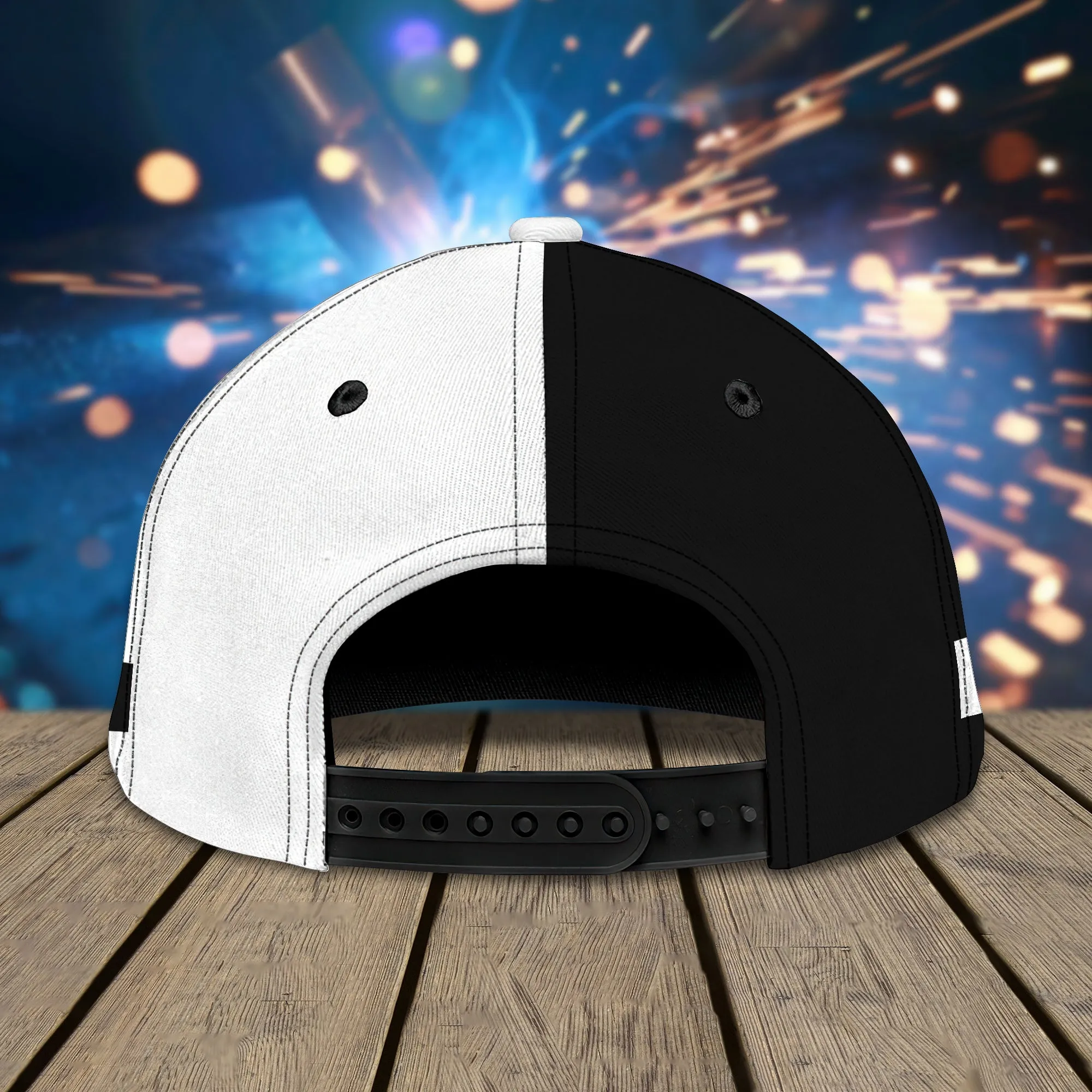 Custom Name 3D Full Printed Classic Cap Hat For Welder, Welding Cap Hat