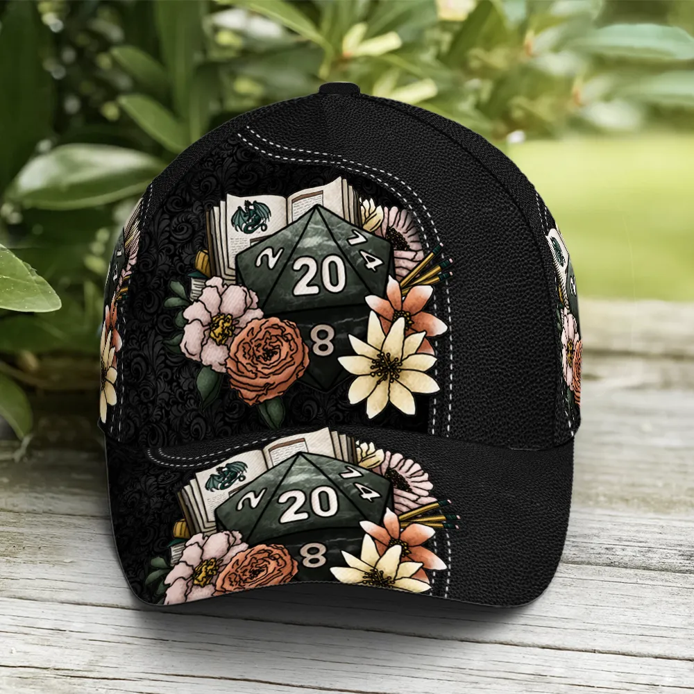 D And D Floral Classic Baseball Cap Coolspod