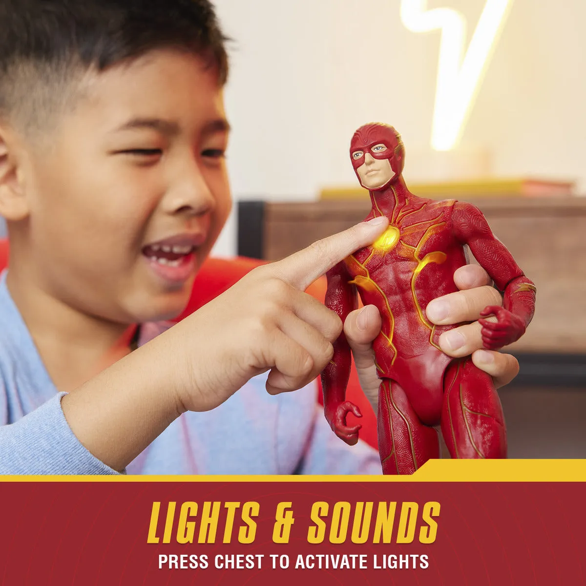 DC The Flash 12 Inch Feature Figure Speed Force The Flash