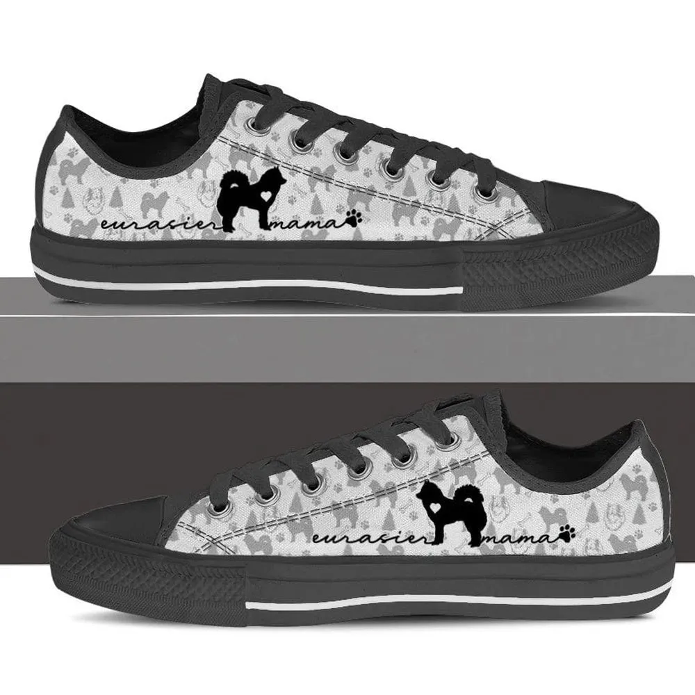 Eurasier Low Top Shoes, Dog Printed Shoes, Canvas Shoes For Men, Women