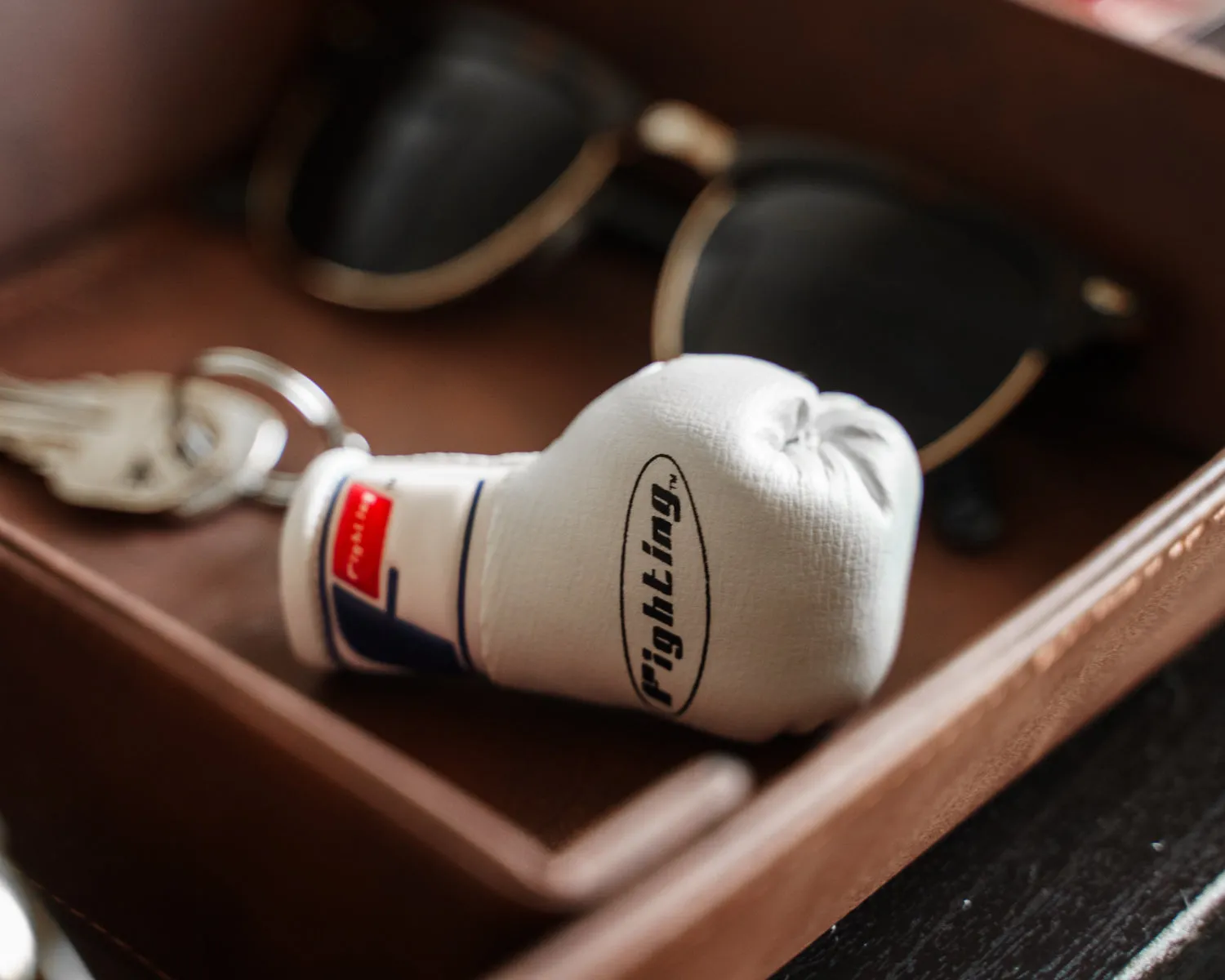 Fighting Boxing Glove Keyring
