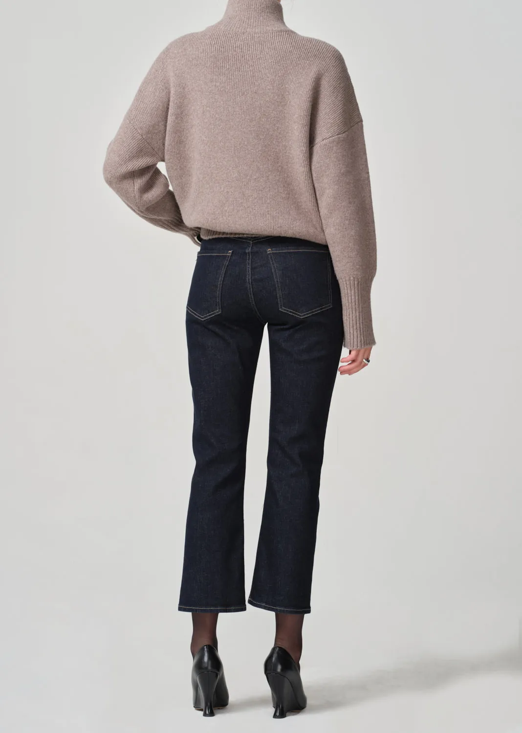 Isola Mid Rise Cropped Boot in Solace