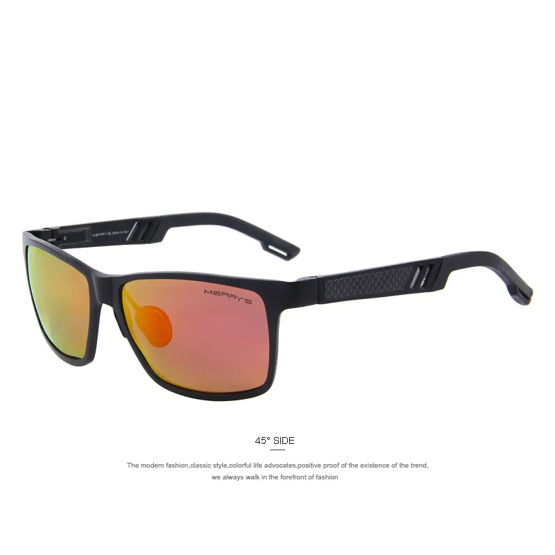 Men Polarized Rectangle Sunglass