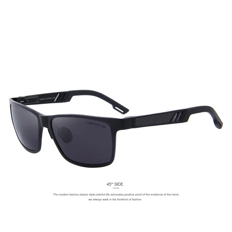 Men Polarized Rectangle Sunglass