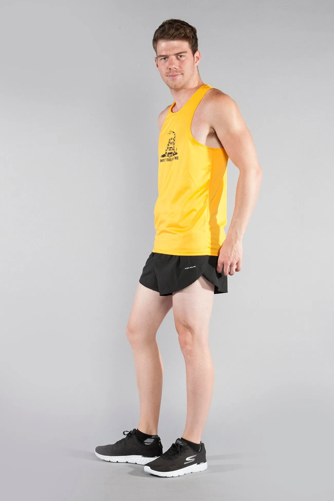 Men's Competitor Lite Printed Singlet [D-F] - Don't Tread on Me