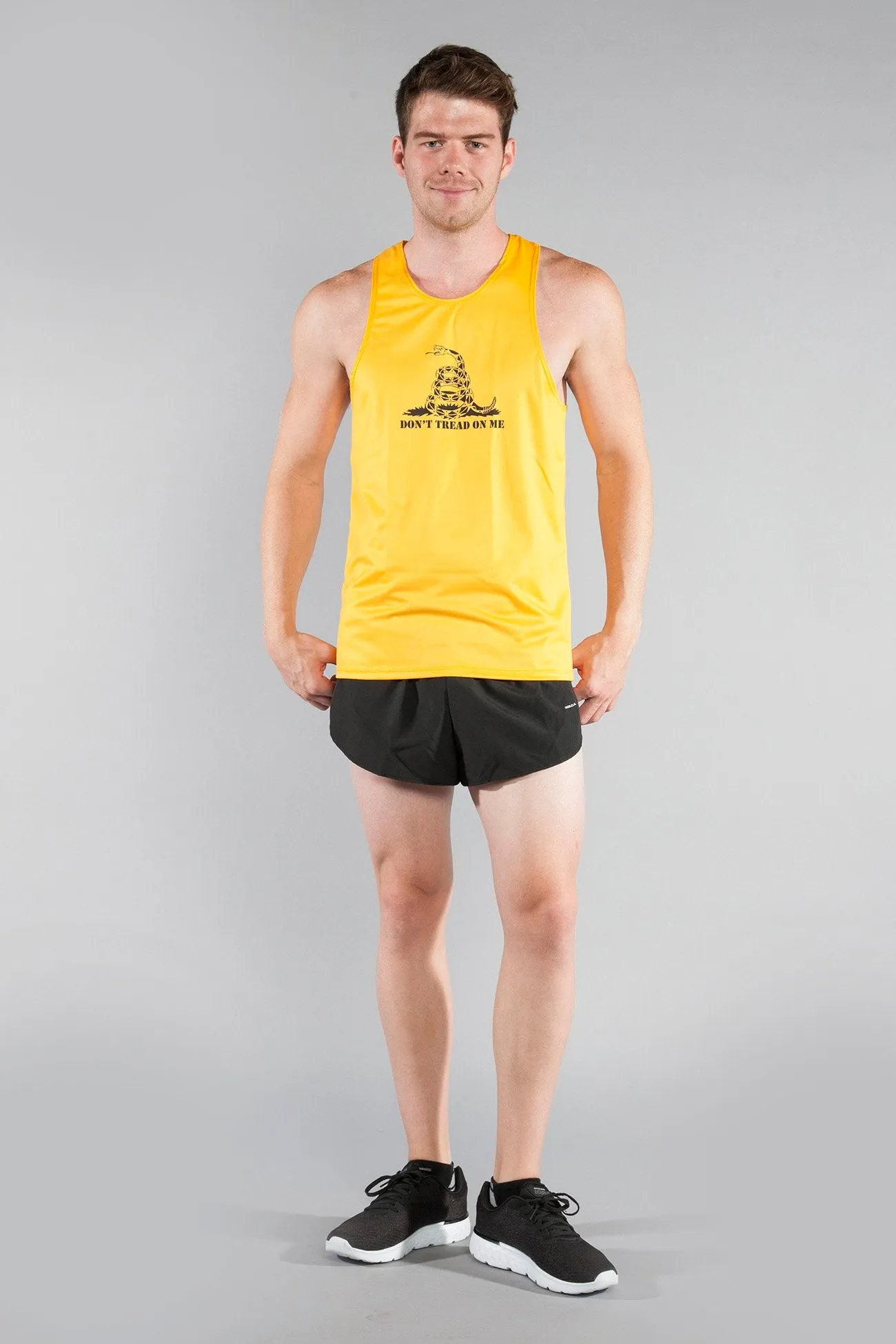 Men's Competitor Lite Printed Singlet [D-F] - Don't Tread on Me