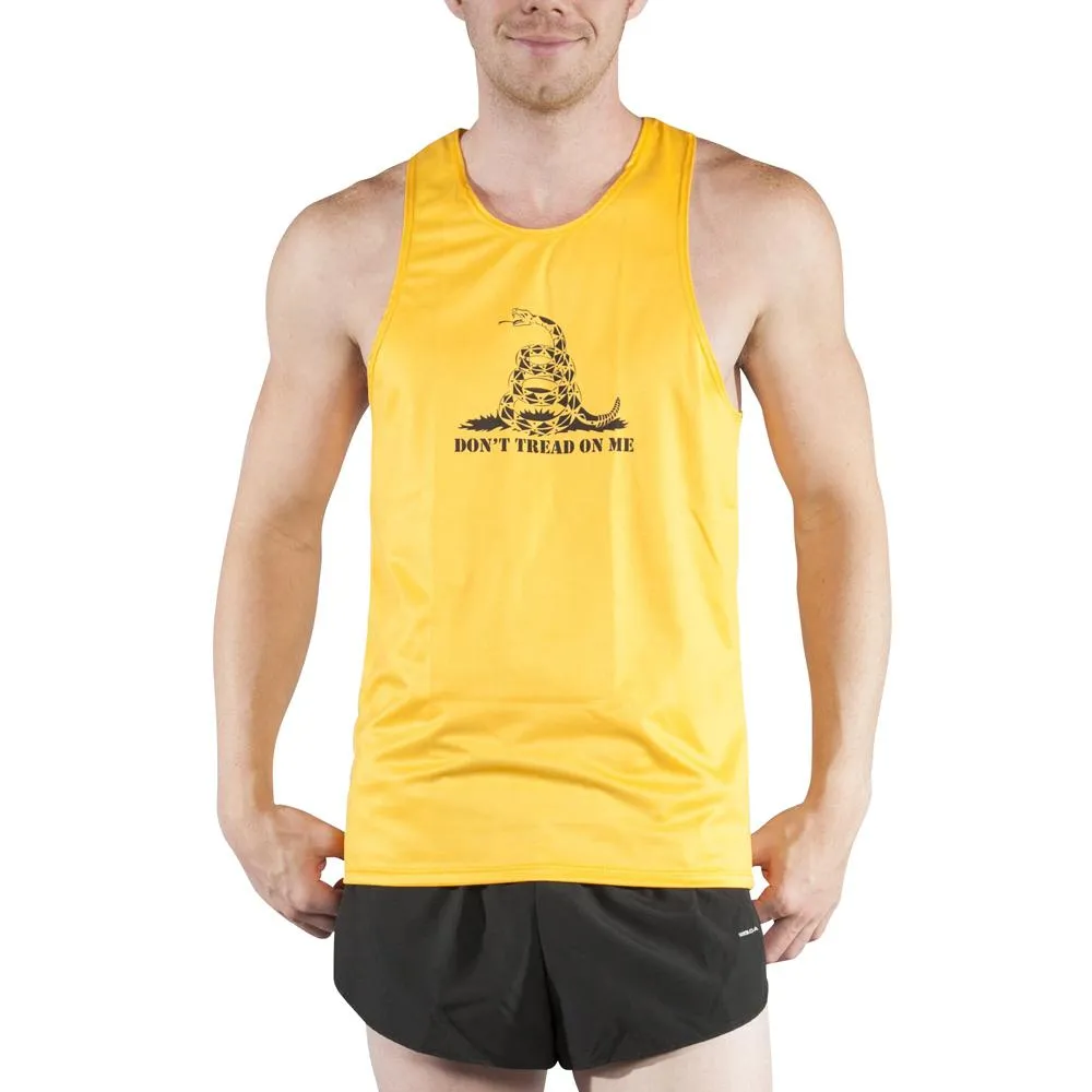 Men's Competitor Lite Printed Singlet [D-F] - Don't Tread on Me