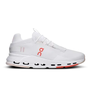 On Running Men's Cloudnova 2 Shoes - White / Flame