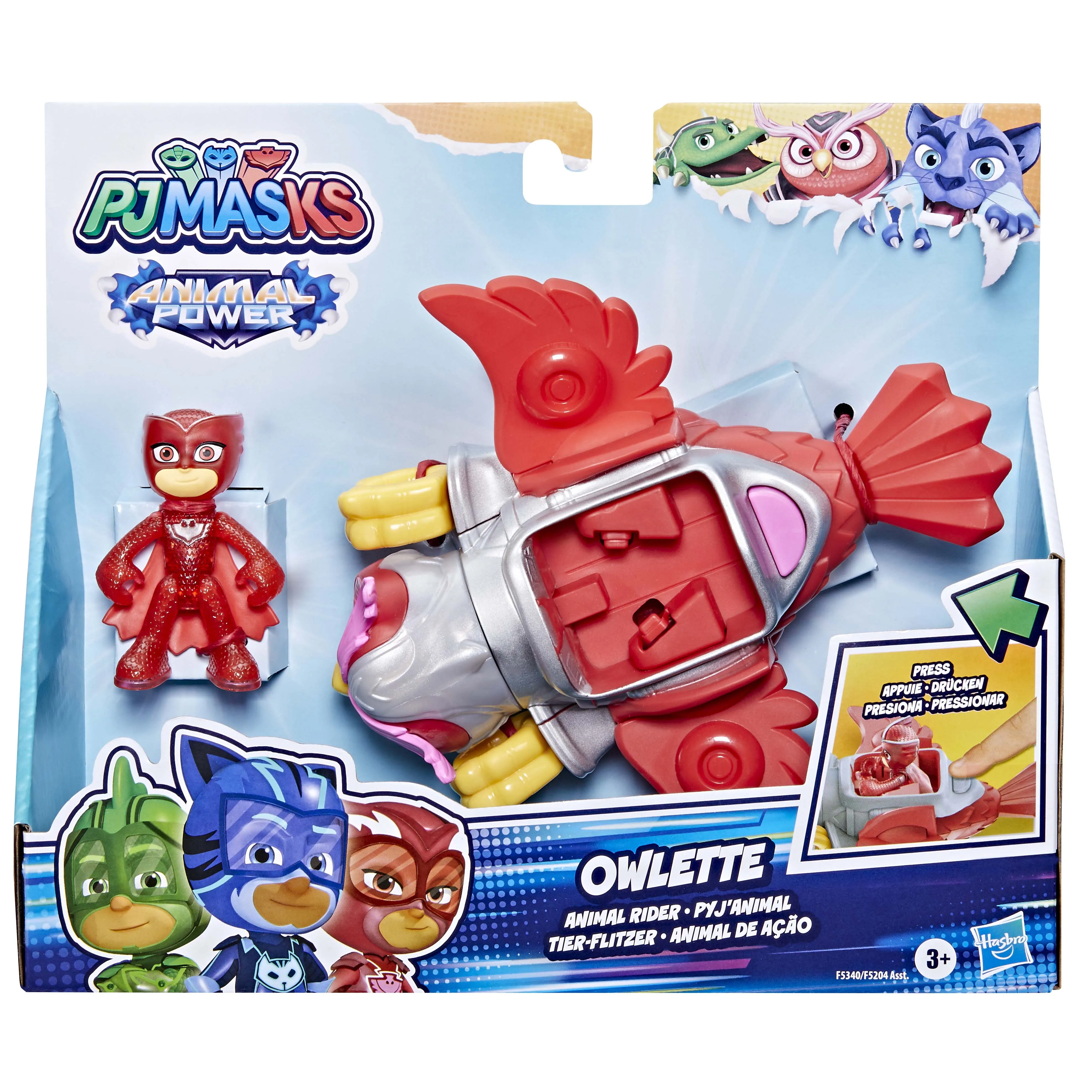 Pj Masks Animal Power Animal Rider Assorted Styles