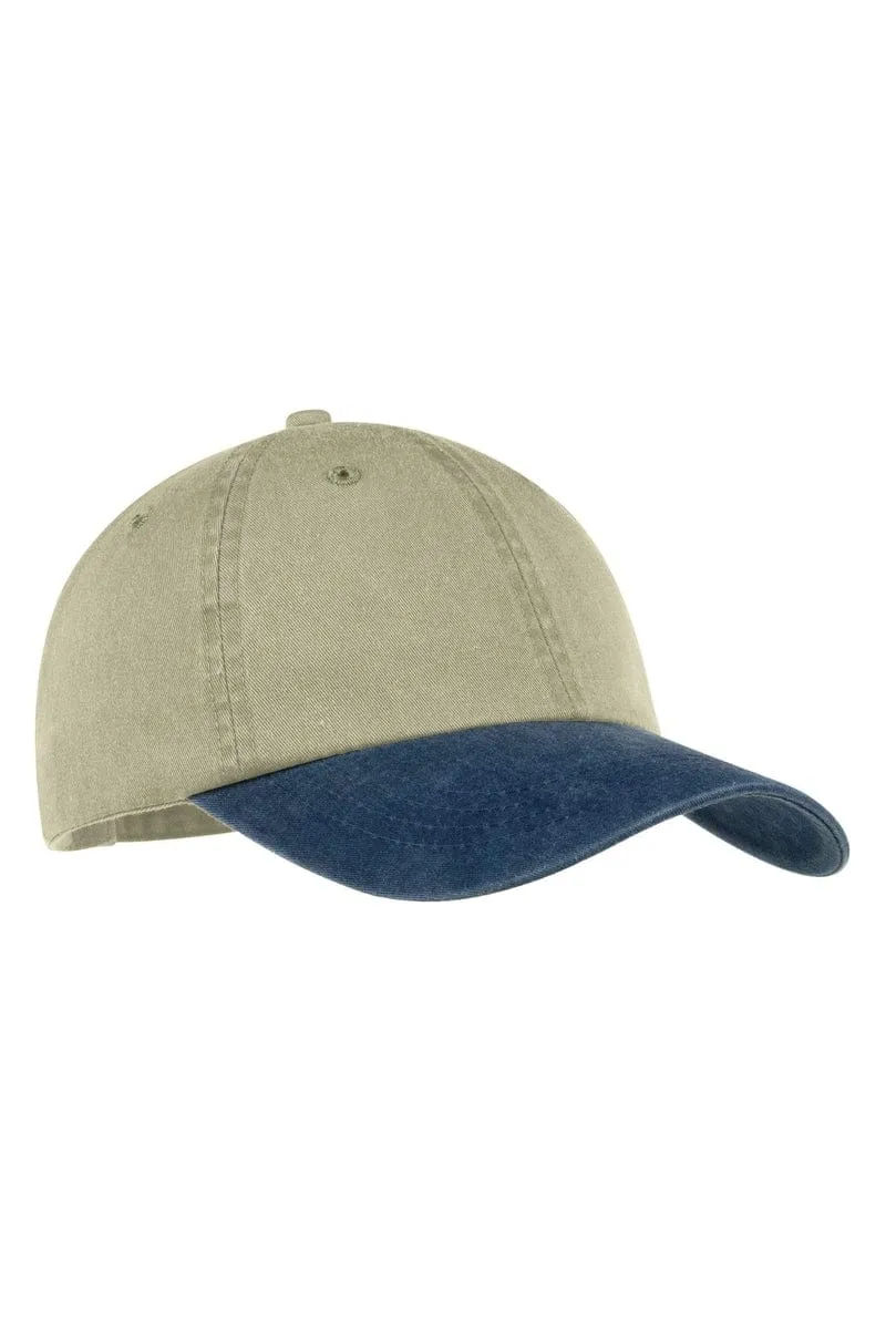 Port & Company -Two-Tone Pigment-Dyed Cap. CP83