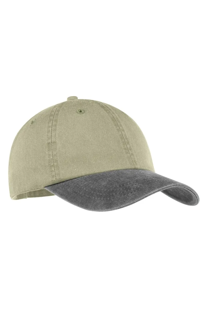 Port & Company -Two-Tone Pigment-Dyed Cap. CP83