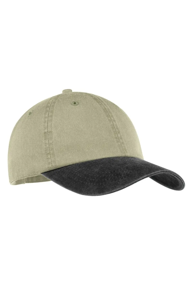 Port & Company -Two-Tone Pigment-Dyed Cap. CP83