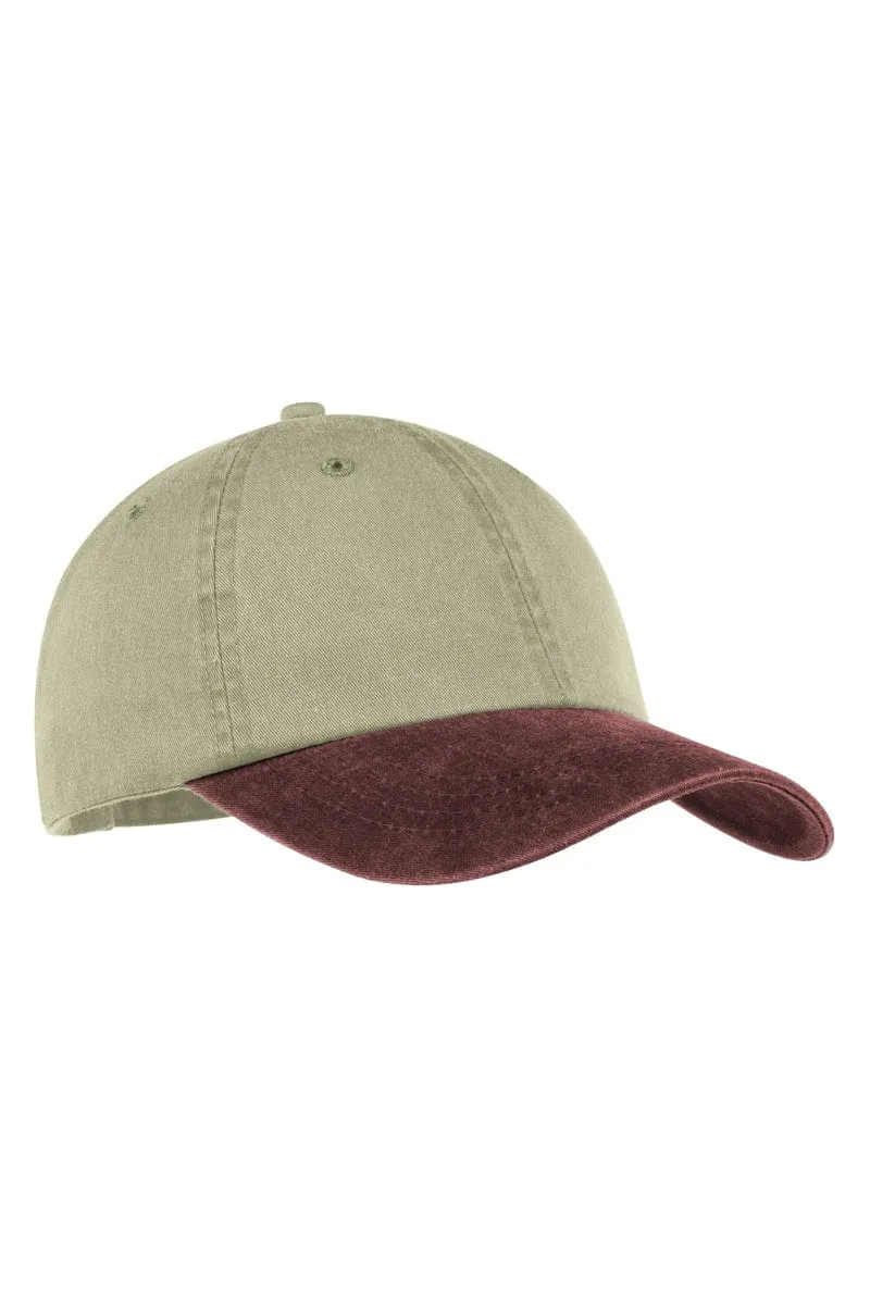 Port & Company -Two-Tone Pigment-Dyed Cap. CP83