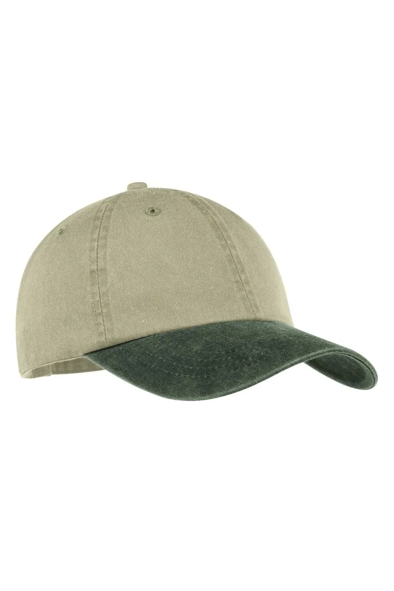 Port & Company -Two-Tone Pigment-Dyed Cap. CP83