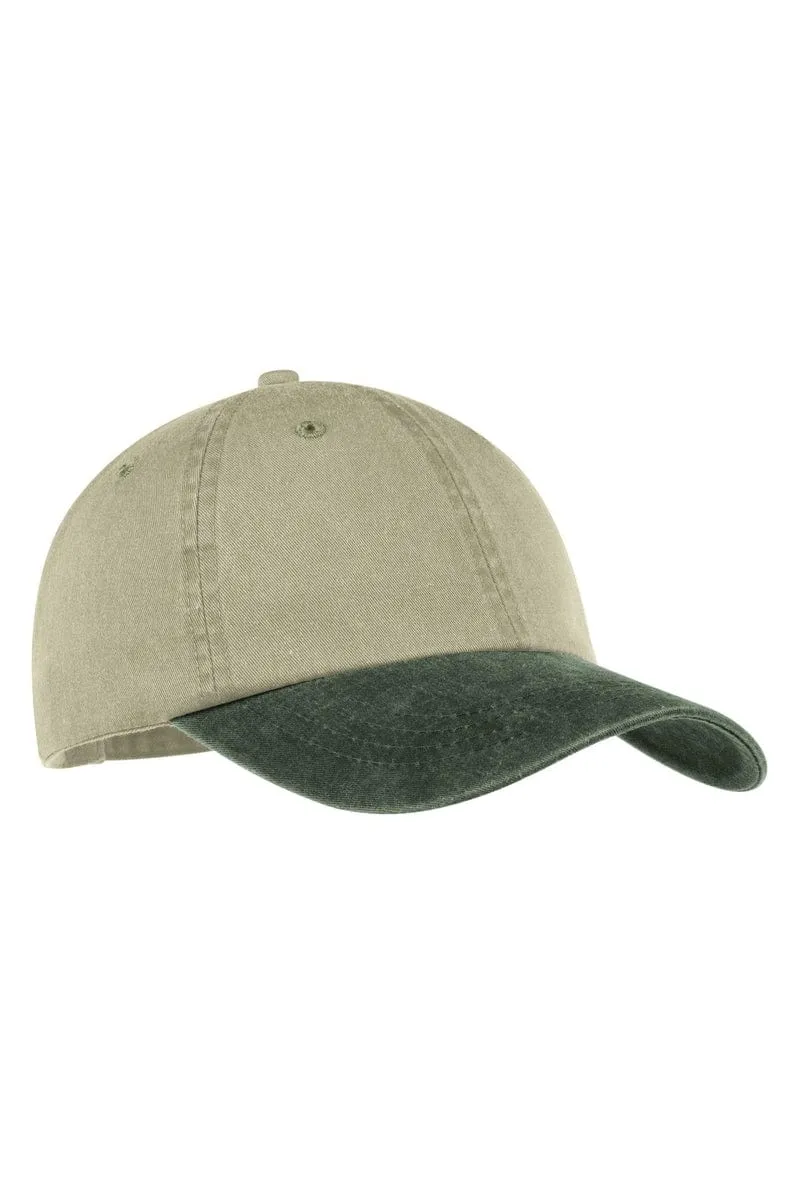 Port & Company -Two-Tone Pigment-Dyed Cap. CP83