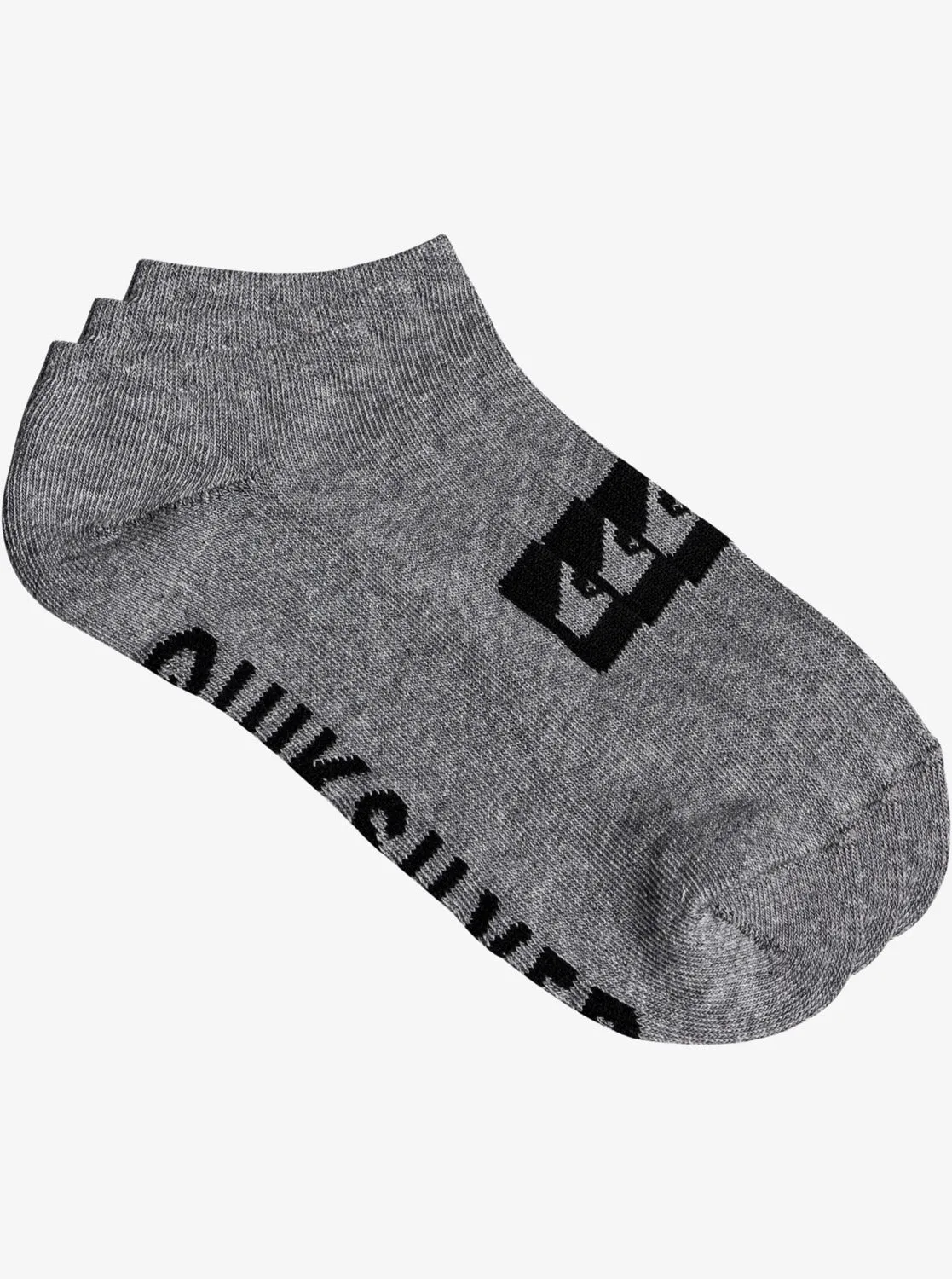 Quiksilver Men's 3 Ankle Pack Socks Athletic Heather EQYAA04069-SGRH