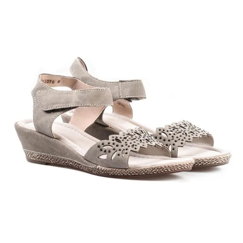 Rieker K3360-43 Women's Wedge Sandals