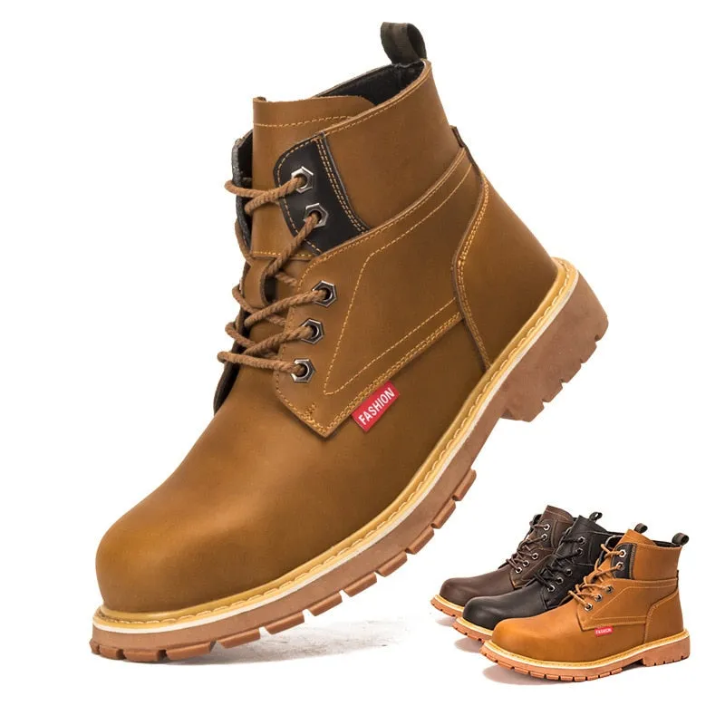 Safety boot Men shoes indestructible steel