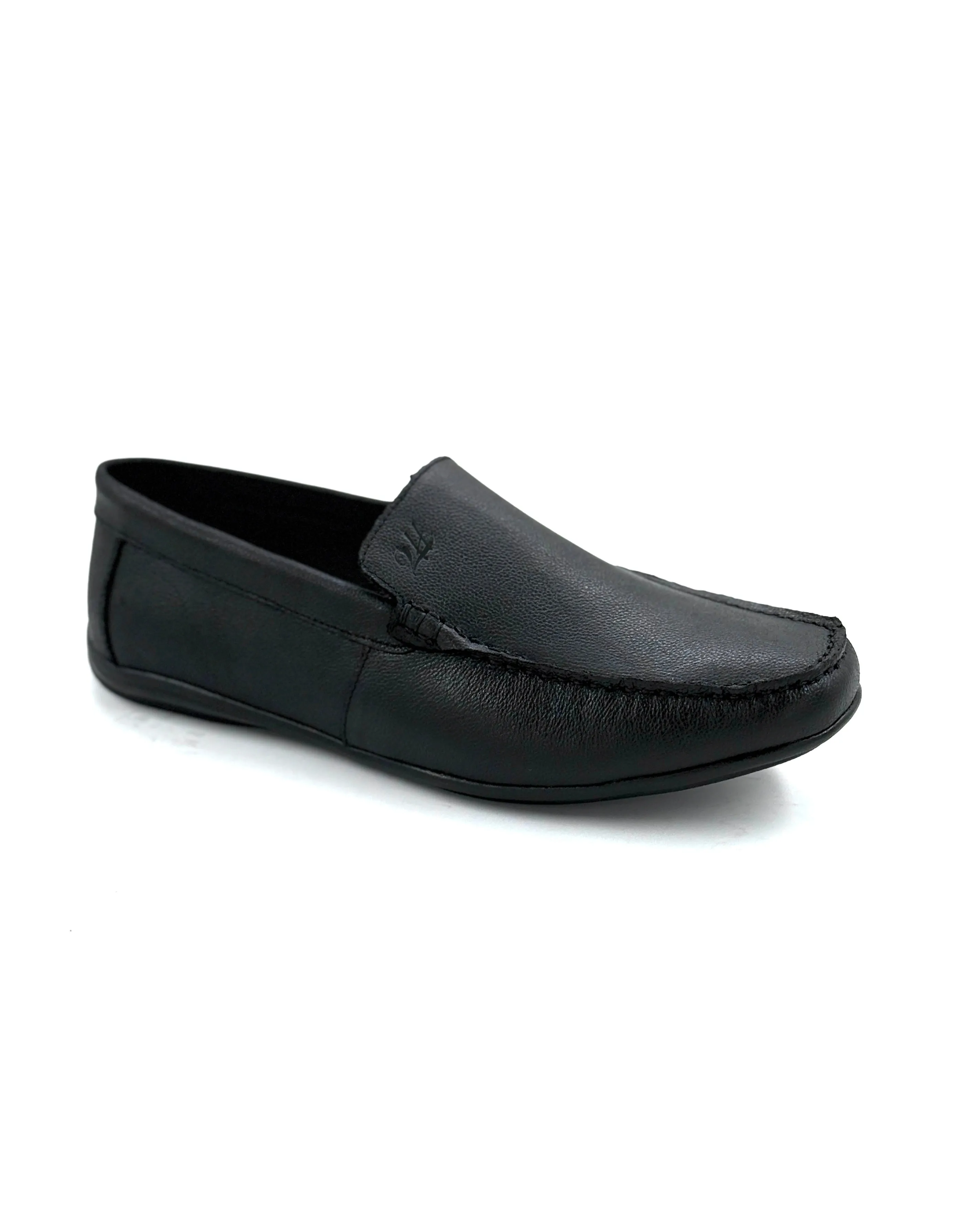 SALE! 2H #4927 Black Casual Moccasin Shoes