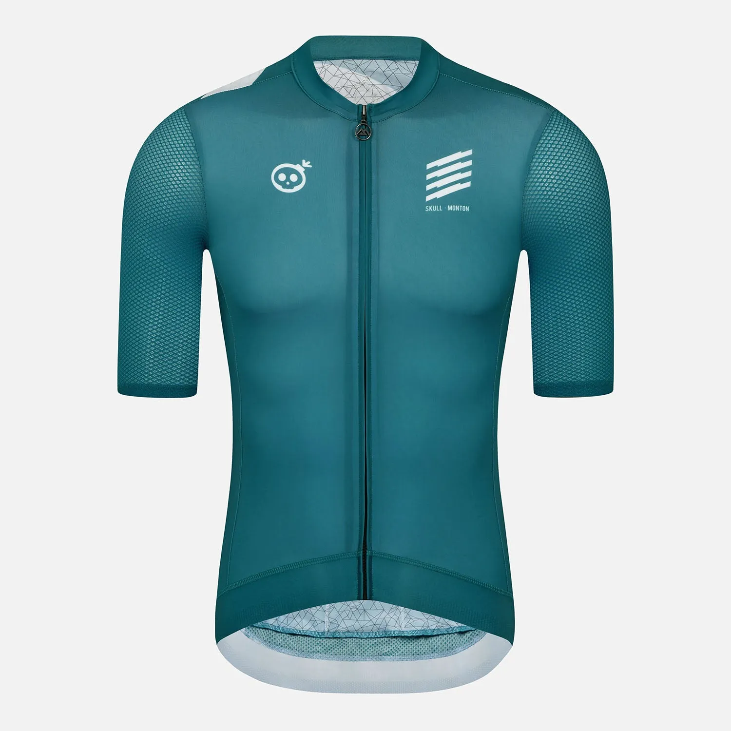 Skull Monton Cycling Jersey Mens WEEKEND III Black