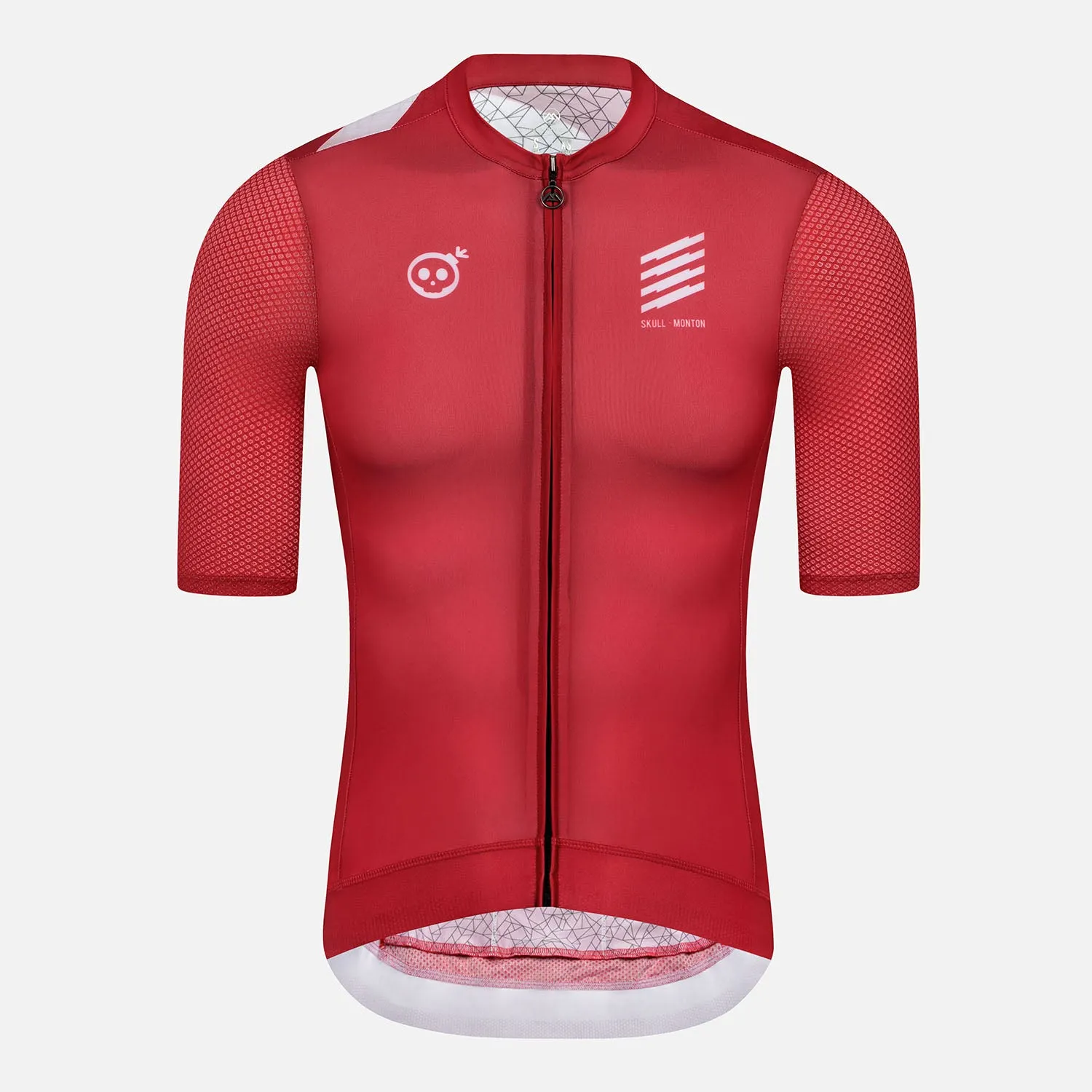 Skull Monton Cycling Jersey Mens WEEKEND III Black