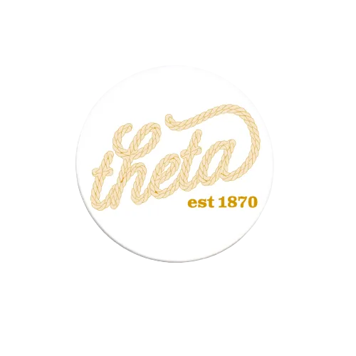 Sorority Howdy Greek Button