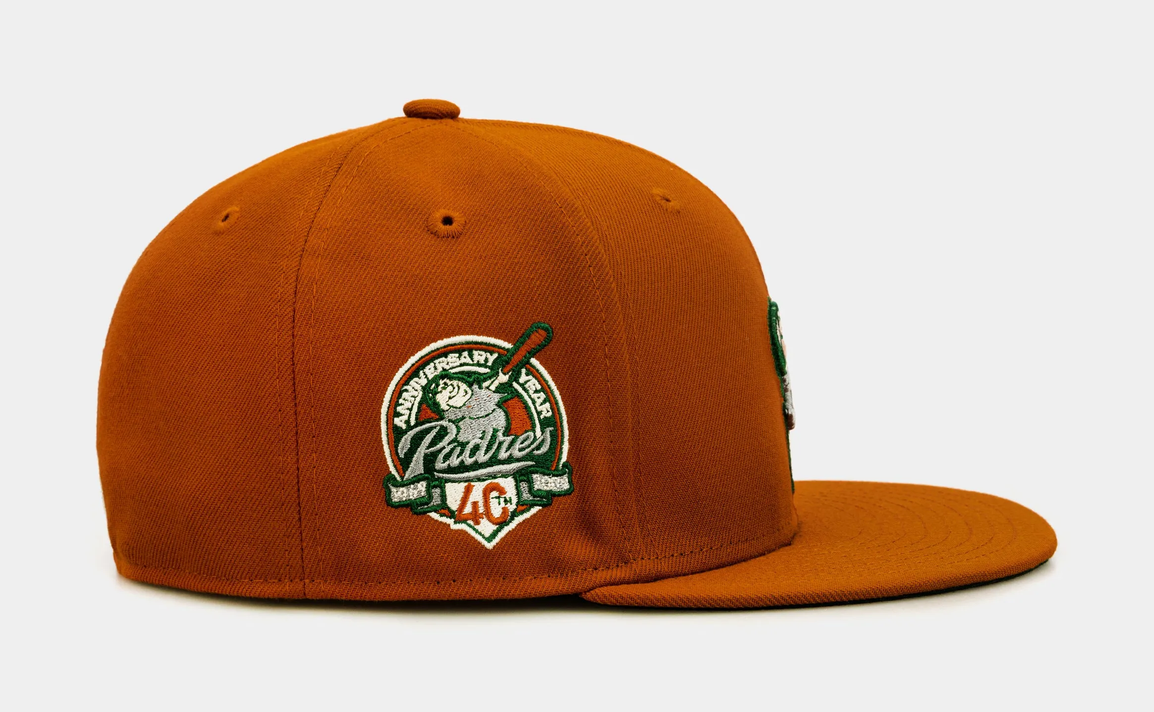 SP Exclusive Rust San Diego Padres 59Fifty Mens Fitted Hat (Orange)
