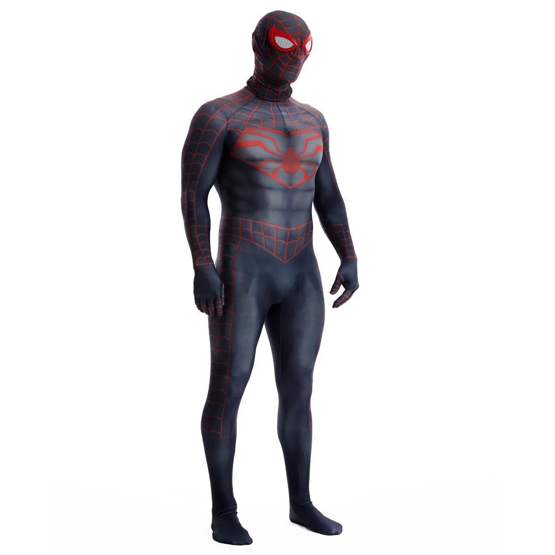 Spider-Boy 2 Bailey Briggs Anime Costume Adult & Kids Halloween Jumpsuit