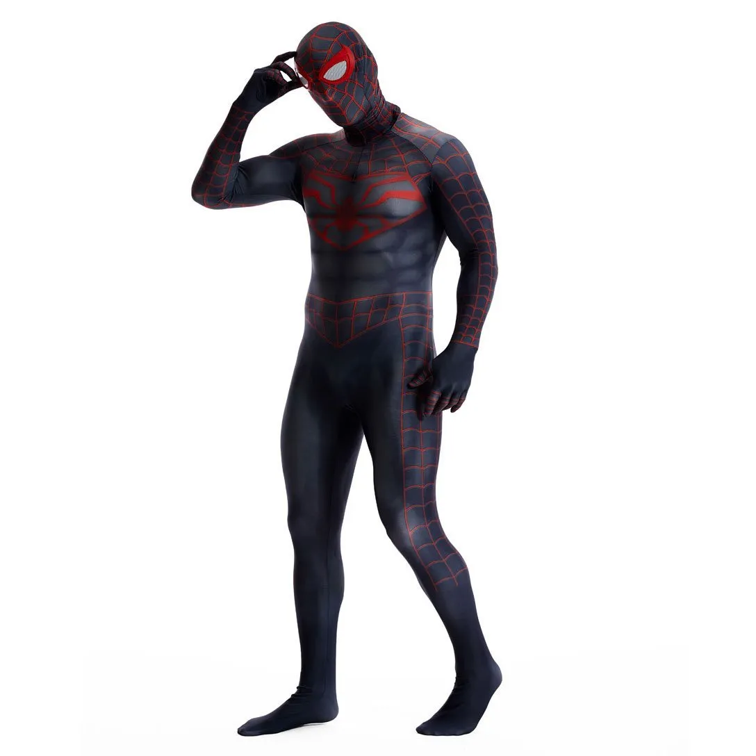 Spider-Boy 2 Bailey Briggs Anime Costume Adult & Kids Halloween Jumpsuit