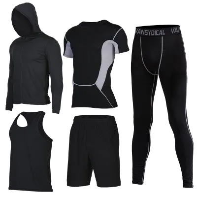 Winter Outdoor Quick Dry Running Sets Men