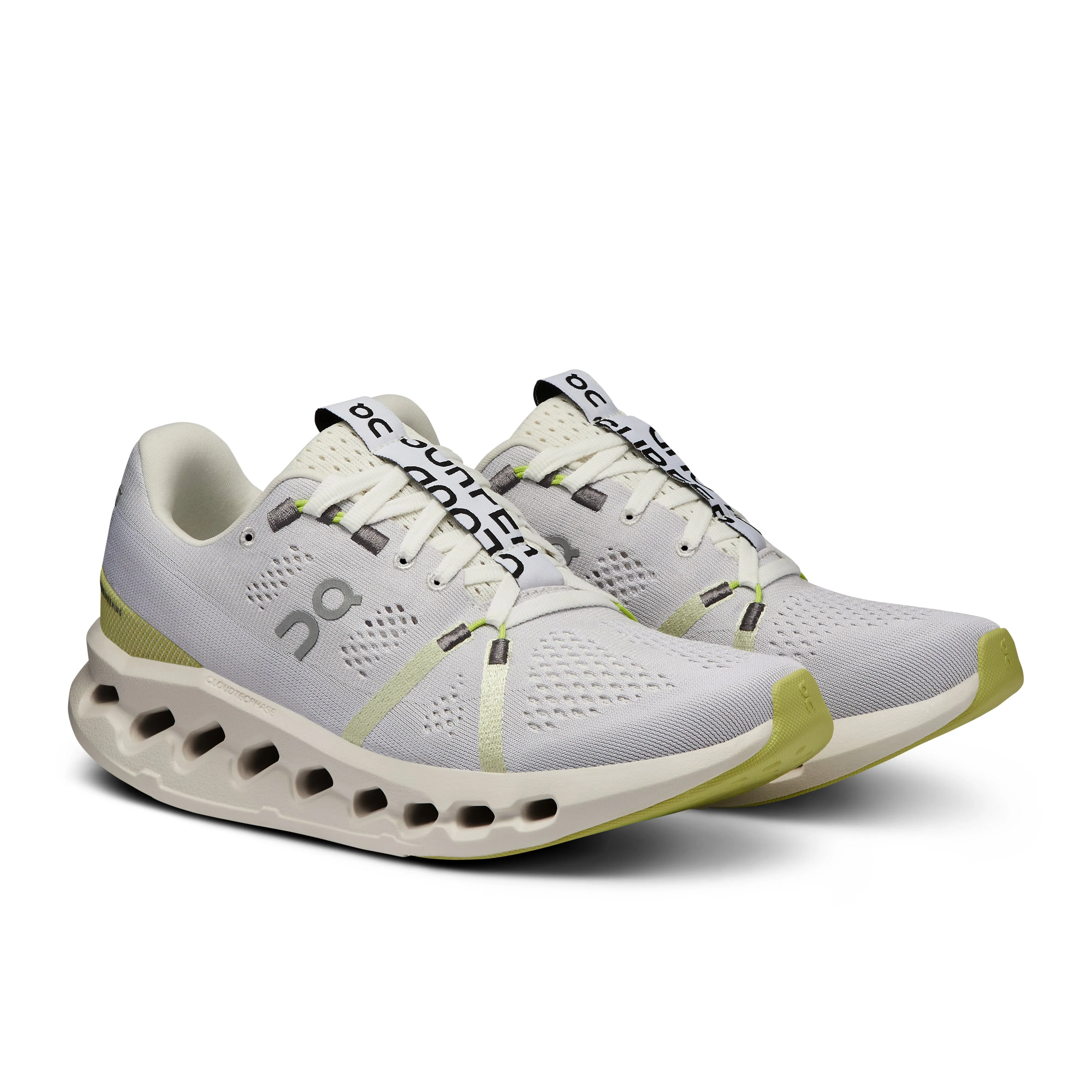 Women's On Cloudsurfer Running Shoe in White | Sand