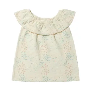 Zoe Top - Natural Spring Floral by Vignette